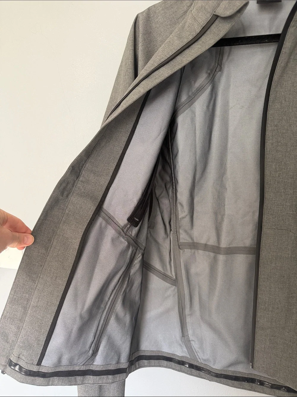 Aether‎ Women’s Gray Transport Jacket size 1 small